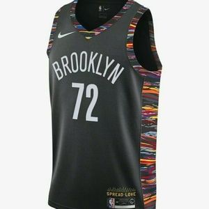 Nike | Shirts | Nwt Mens Nike Brooklyn Nets City Edition Swingman Biggie 72 | Poshmark